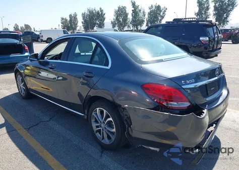 2015 Mercedes-Benz C 300 4Matic from USA, damaged, VIN 55SWF4KB9FU007875